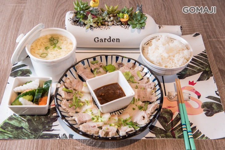 蒜泥白肉套餐