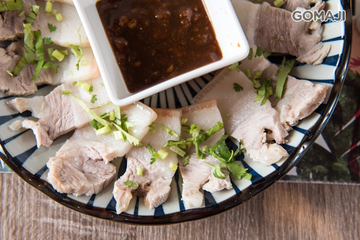 蒜泥白肉套餐