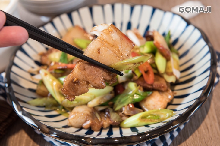 甘香回鍋肉套餐(加價附餐鮮奶茶)