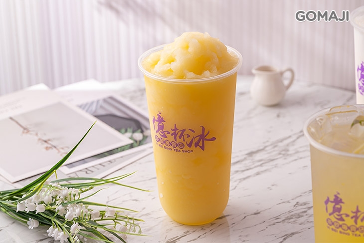 橙香蜂蜜檸檬冰沙  