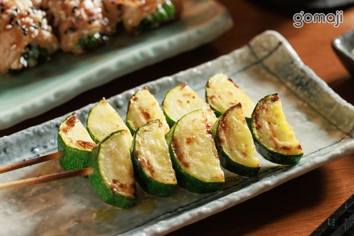 鹽烤櫛瓜