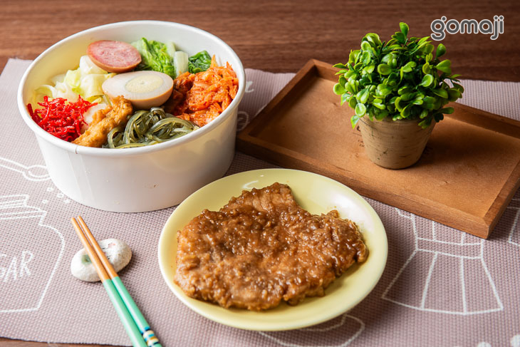 蒜香豬排盒餐