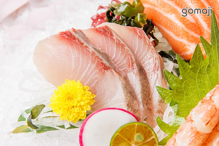 綜合生魚片&牡丹蝦&生食干貝