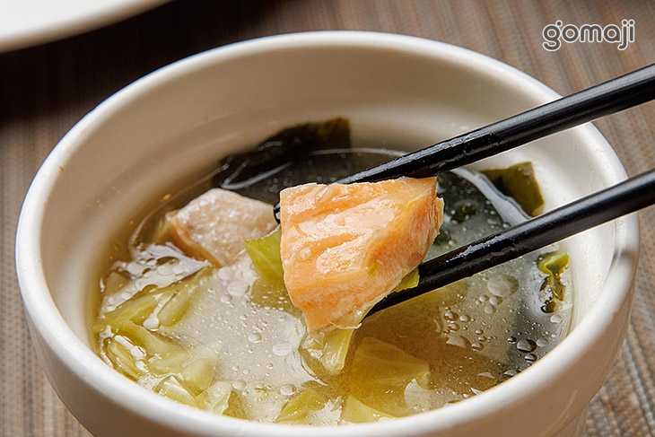 鮮魚蛤蠣味噌湯