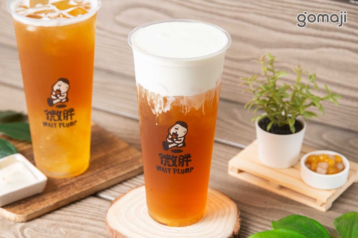 起滋奶蓋桂花烏龍