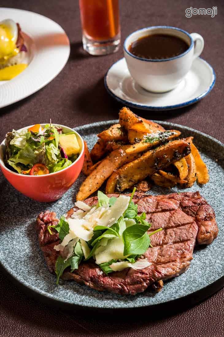 肋眼牛排+松露薯條