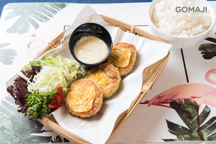 吉利鮮菇雞肉餅