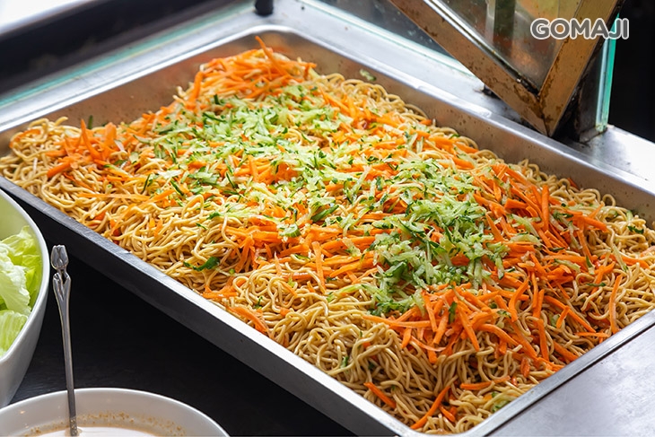 內用可享：白飯、自助吧無限供應