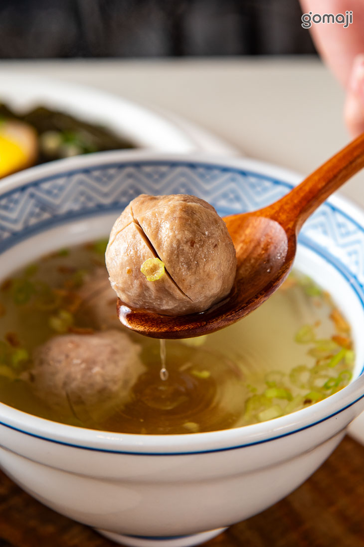 手工貢丸湯