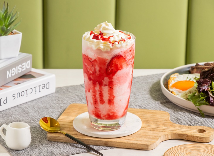 草莓優格大理石沁涼雪泥