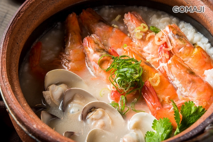 鮮蝦粥