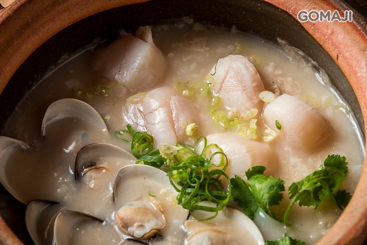 北海道生食干貝粥