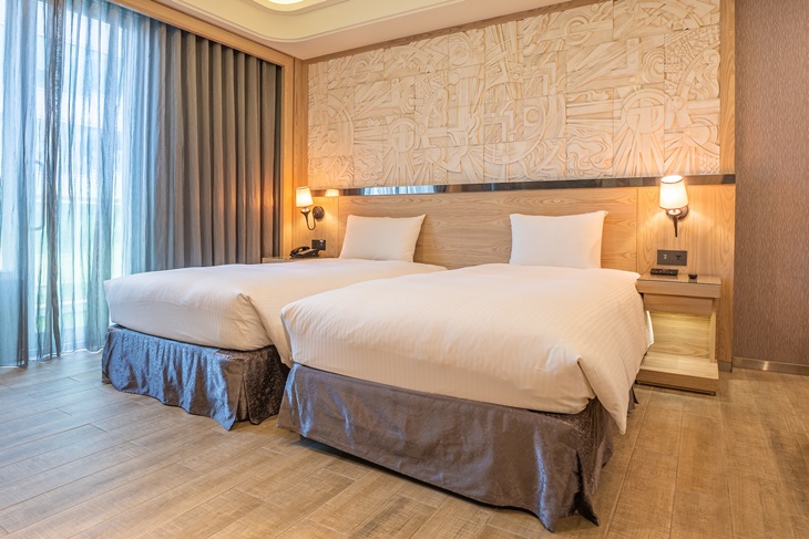 承攜雙床客房(台中自由館)