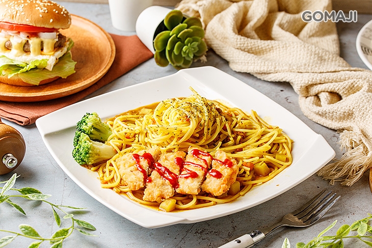 香濃咖哩脆雞套餐