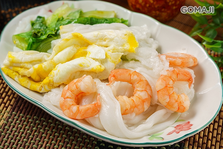 蝦仁+蛋+菜