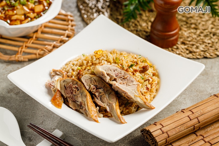 狂魔招牌煙燻鴨肉蛋炒飯