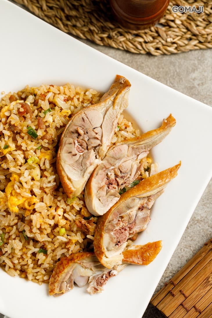 狂魔招牌煙燻鴨肉蛋炒飯