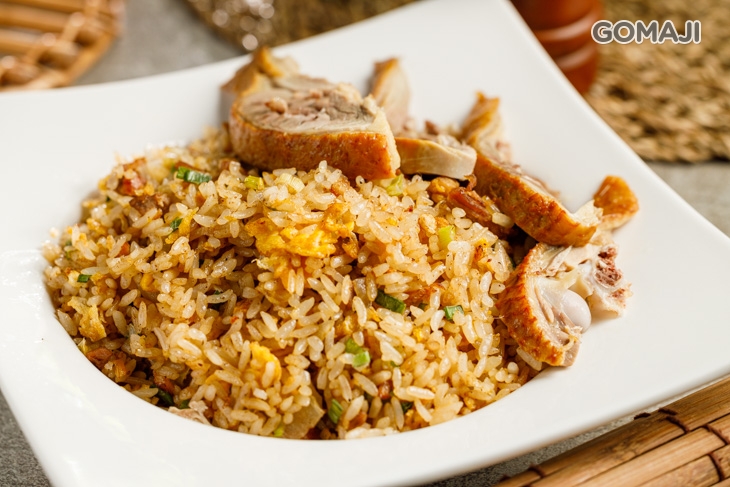 狂魔招牌煙燻鴨肉蛋炒飯