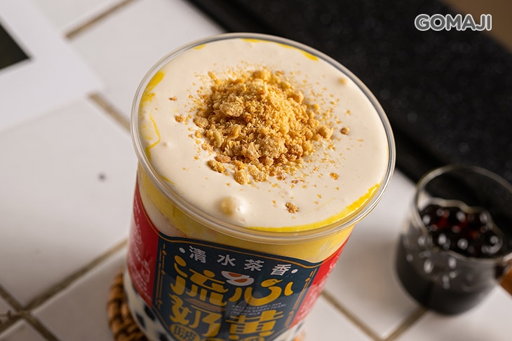 流心奶黃啵啵奶