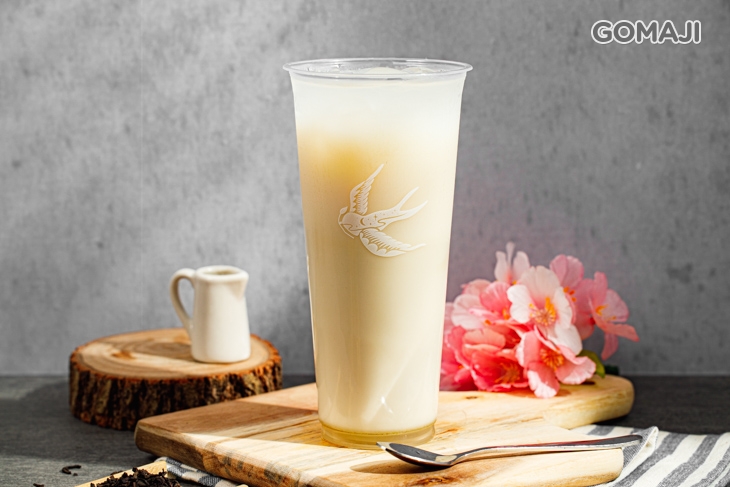 日式烤茶鮮奶