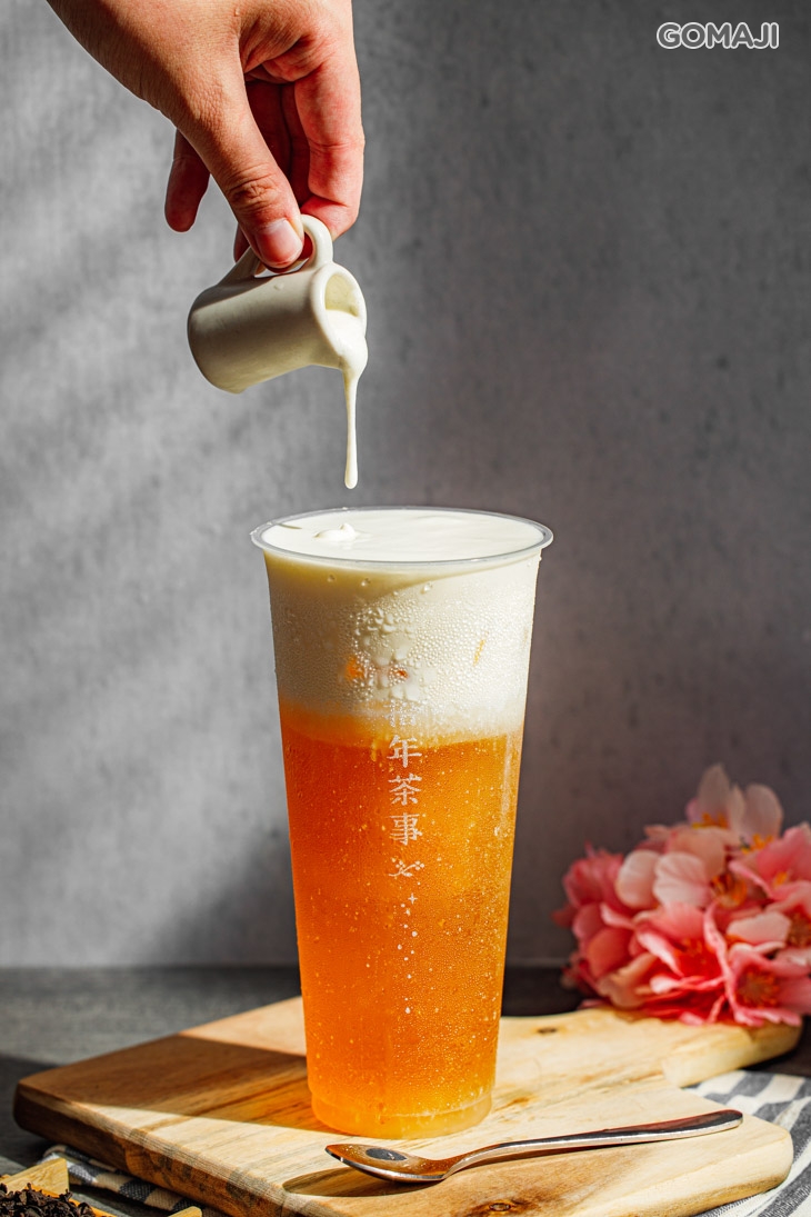 芝士奶蓋春芒綠