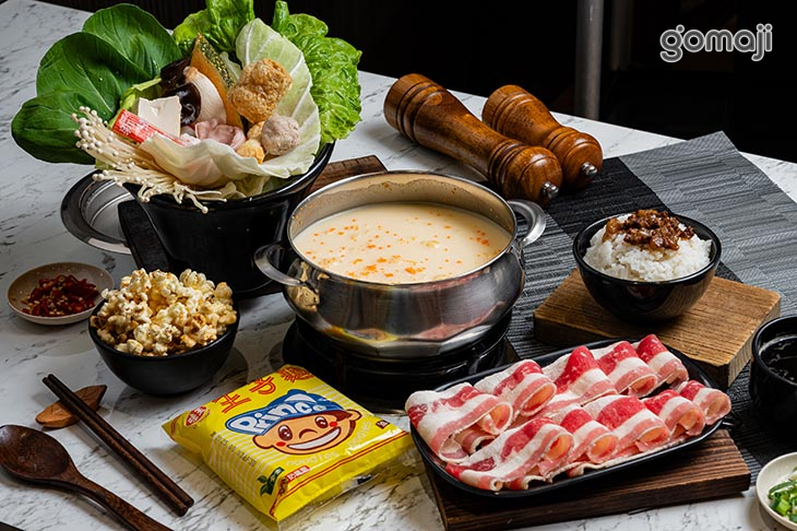 牛奶起司鍋+培根牛