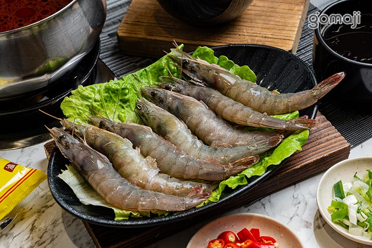 川味麻辣鍋+鮮蝦鍋