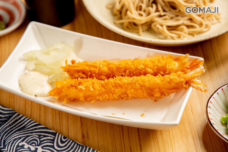 蕎麥冷麵套餐（炸蝦） 