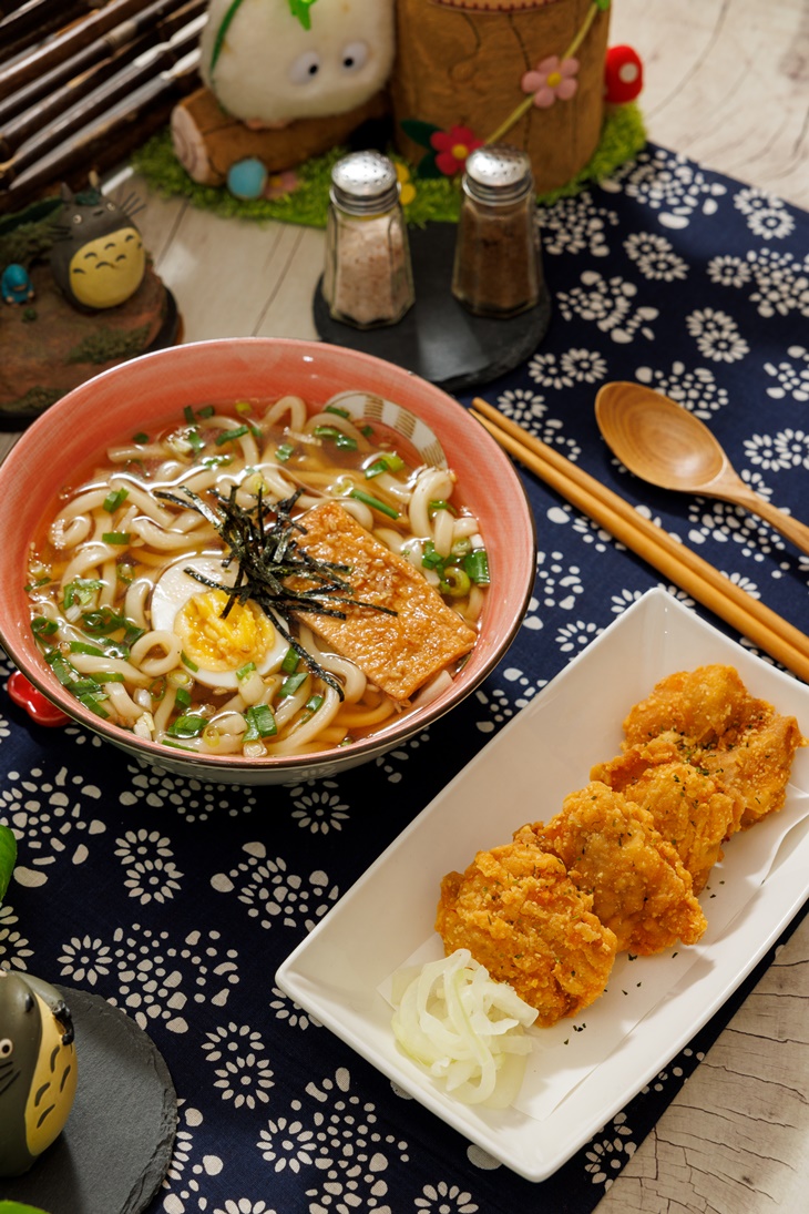 日式炸雞烏龍湯麵