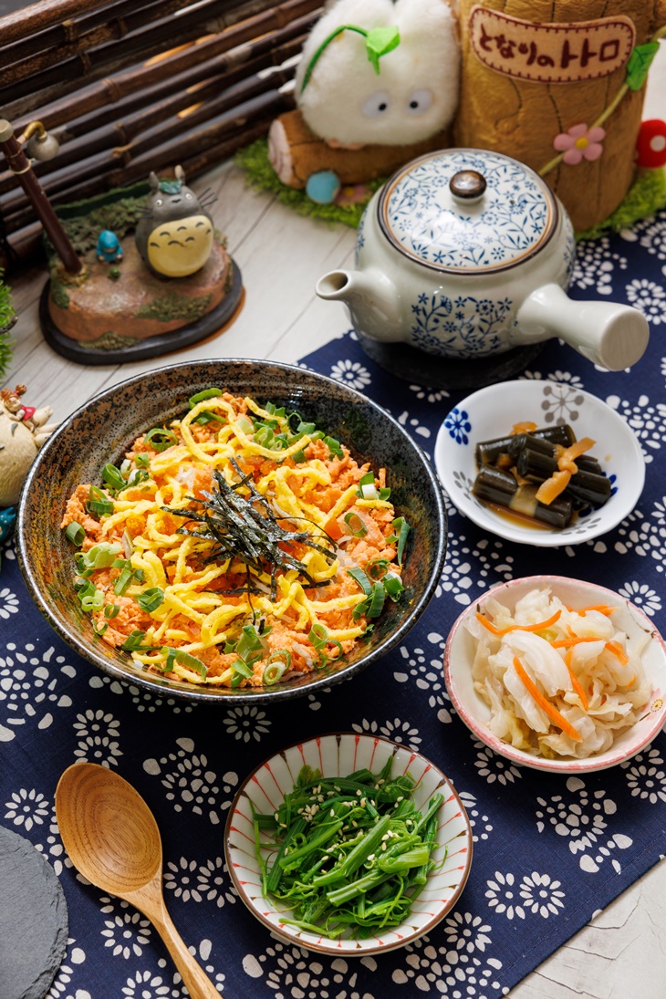 鮭魚綜合茶泡飯