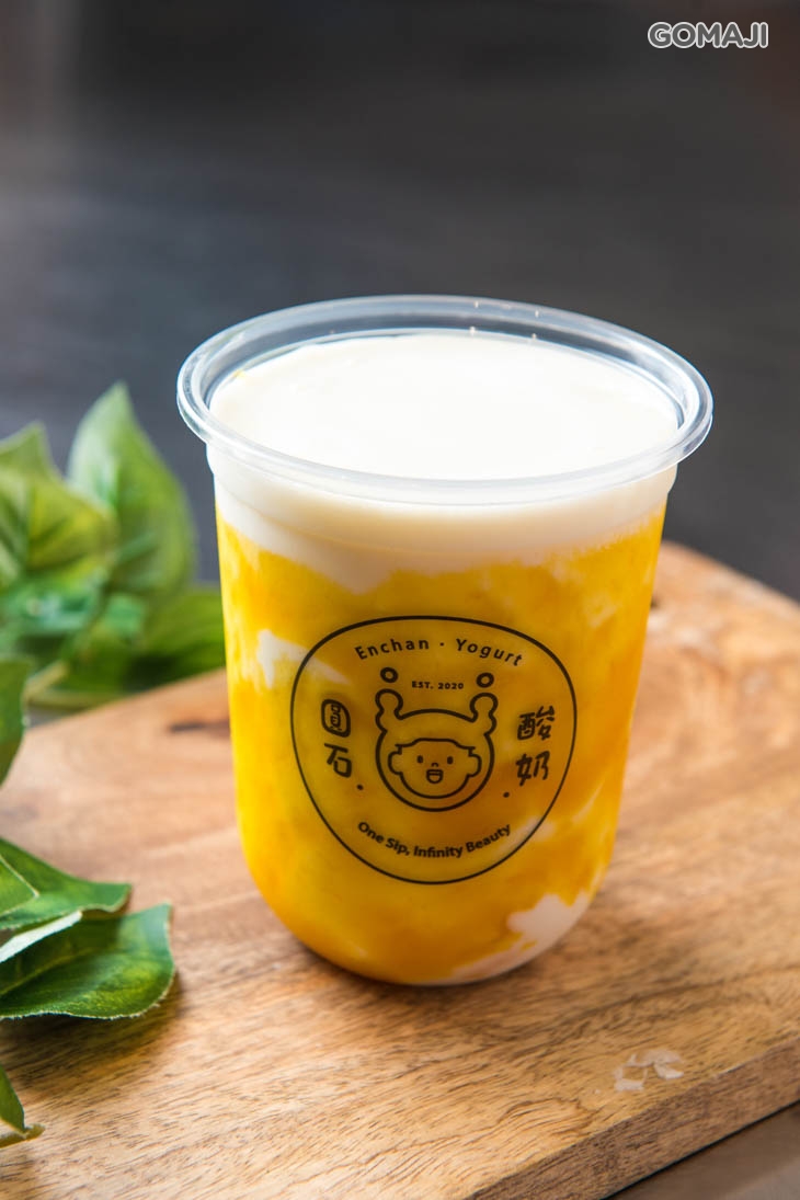 季節水果優格飲(芒果)
