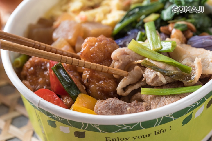 (糖醋魚+蔥爆豬)