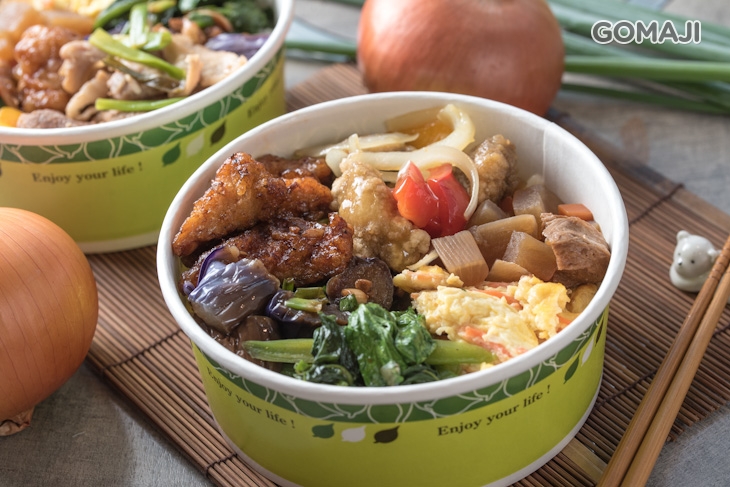 (左宗棠雞+橙汁里肌)