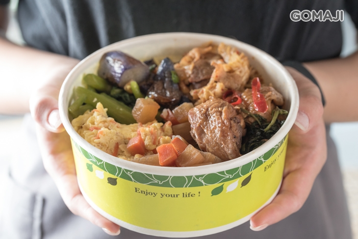 經典雙拼活力飯盒