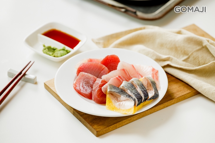 現切生魚片