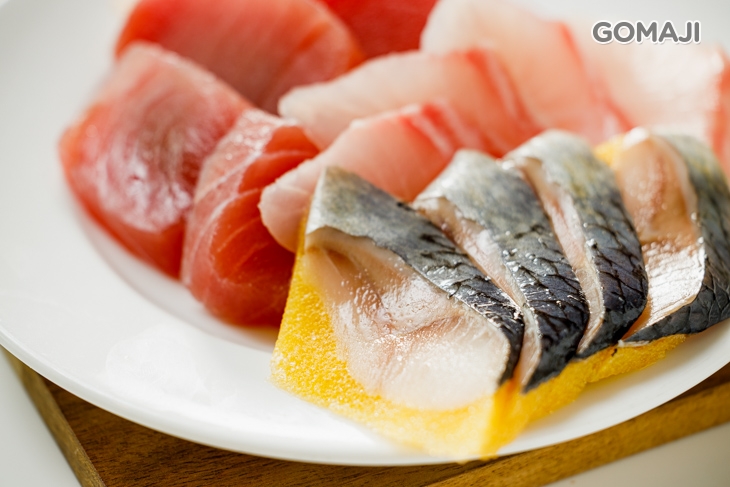 現切生魚片