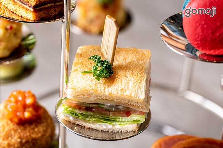 鲱魚乳酪三明治