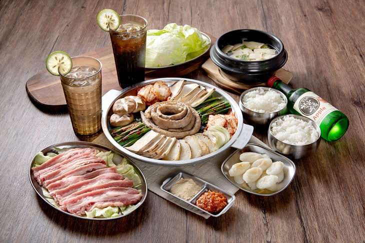 烤腸雙人套餐(燒酒不包含在套餐內)