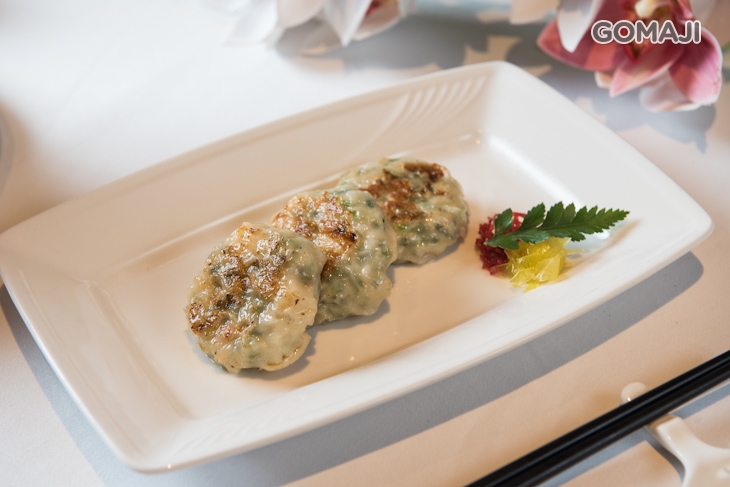 香煎花枝韭菜餅