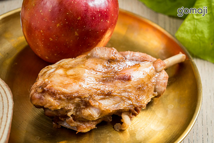 紅酒甜蘋豬古排