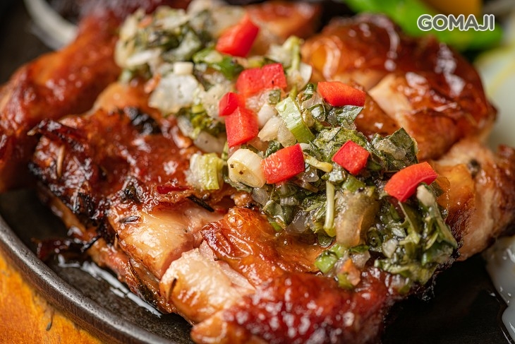 義式烤雞腿佐莎莎醬