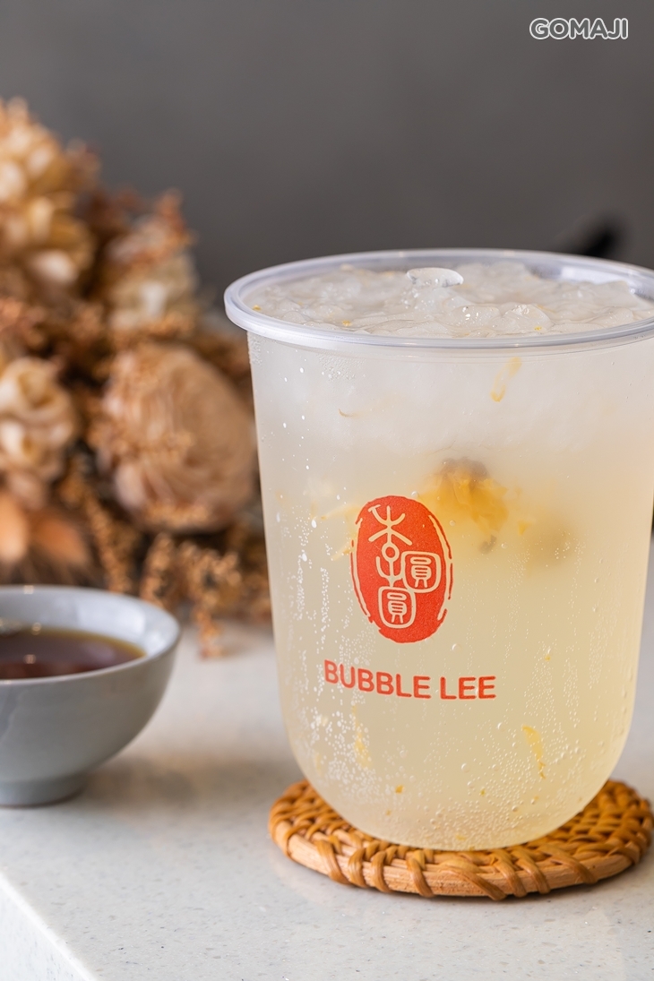 蜂蜜檸檬菊花氣泡飲