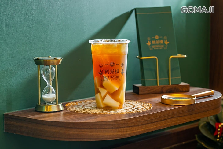 桂花烏龍杏仁凍