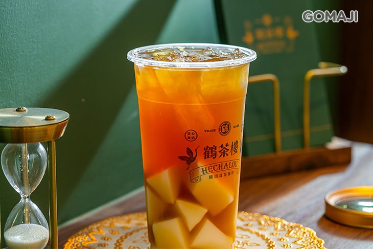 桂花烏龍杏仁凍