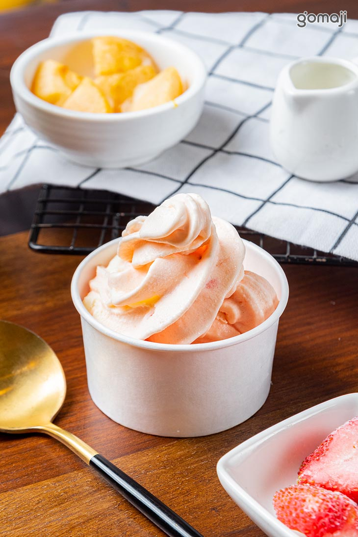 A.鮮果優格冰淇淋(任選1~3種水果) 一支獨秀