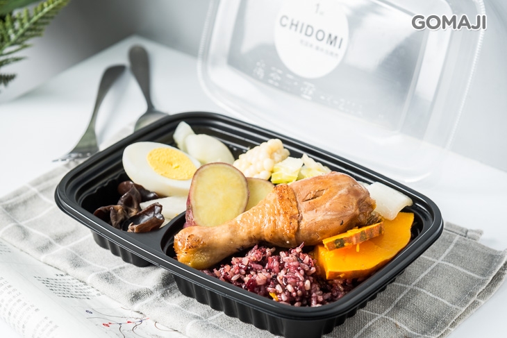 香滷雞腿豆米弁當