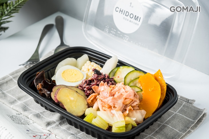 泡菜豬肉豆米弁當