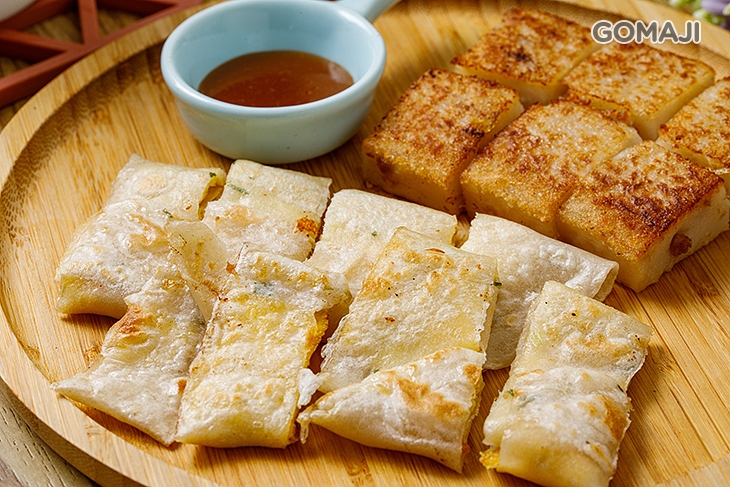 蘿蔔糕+原味蛋餅