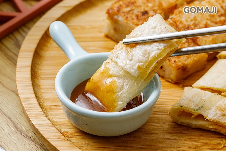 蘿蔔糕+原味蛋餅