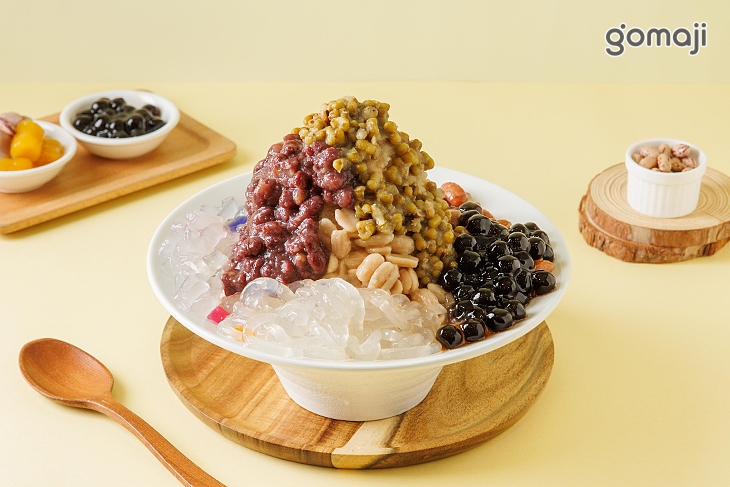 固定料+a:紅豆+花生+綠豆+花豆